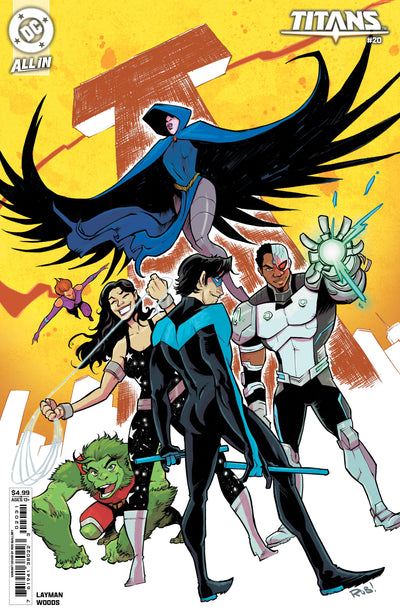TITANS (2023) #20 CVR C ROB GUILLORY CARD STOCK VAR