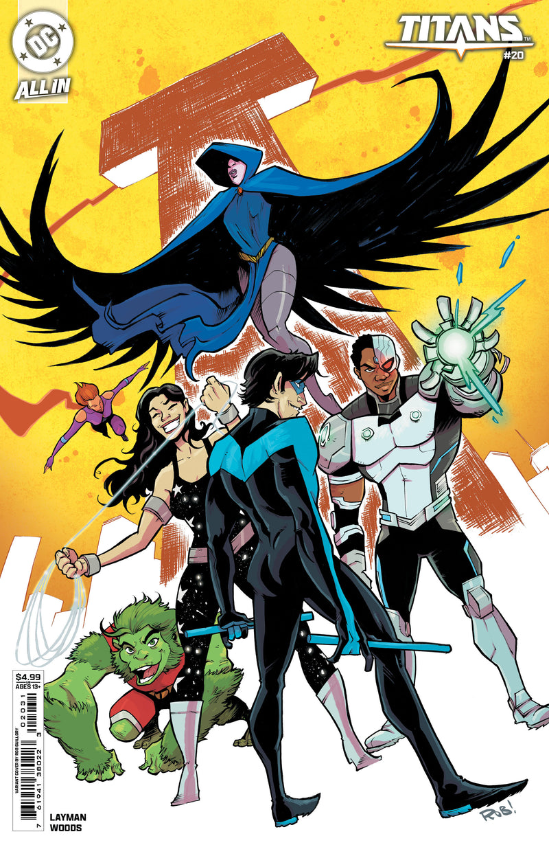 TITANS (2023) #20 CVR C ROB GUILLORY CARD STOCK VAR