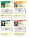 1990 IMPEL MARVEL UNIVERSE UNCUT SHEET DIAMOND BACK SABERTOOTH GHOST RIDER ENCHANTRESS DEATHLOK