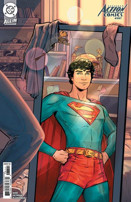 ACTION COMICS (2016) #1087 CVR E INC 1:25 SKYLAR PATRIDGE CARD STOCK VAR