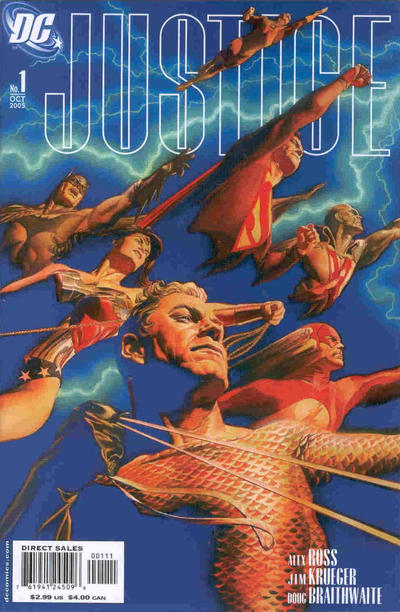 JUSTICE (2005) - SET OF TWELVE (VARIED CONDITION: SEE NOTES)
