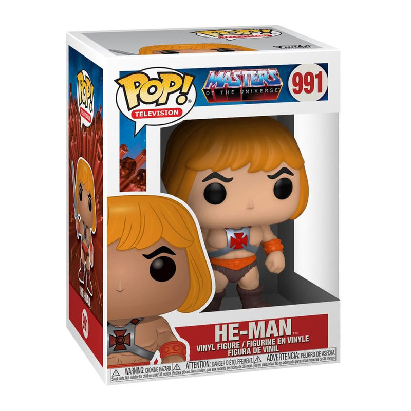 POP MASTERS OF THE UNIVERSE HE-MAN VINYL FIG