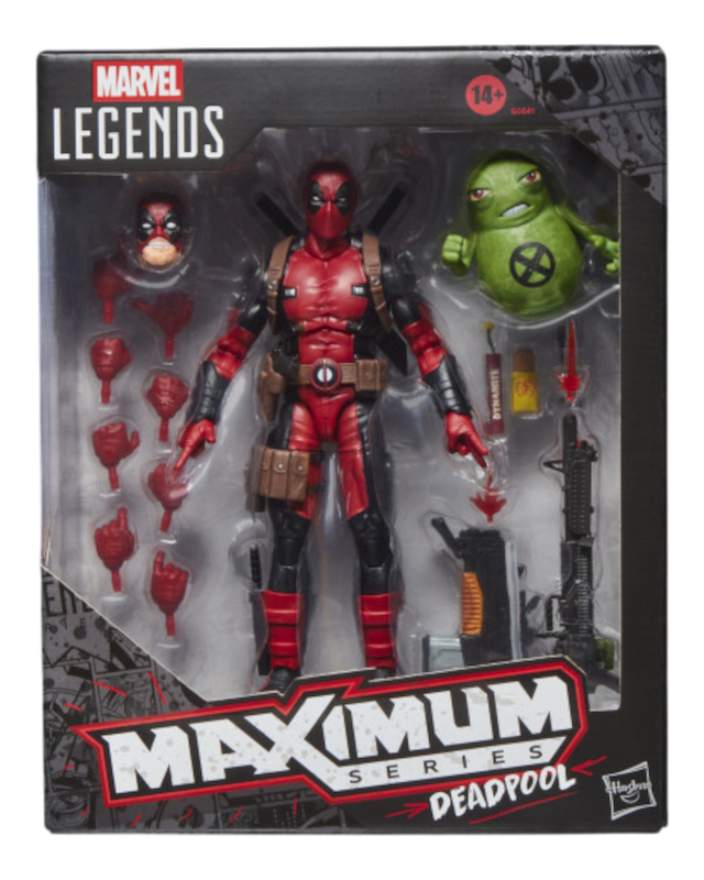 (DAMAGED) MARVEL LEGENDS MAXIMUM SERIES DEADPOOL AF