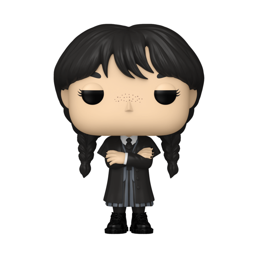POP TV WEDNESDAY WEDNESDAY ADDAMS COAT VINLY FIG