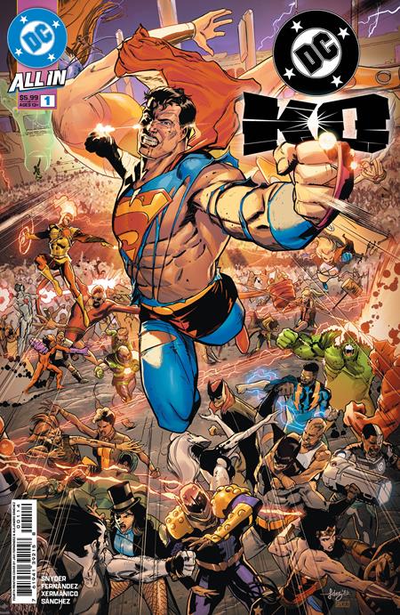 DC K.O. (2025) #1 FOURTH PRINTING CVR A JAVIER FERNANDEZ VAR