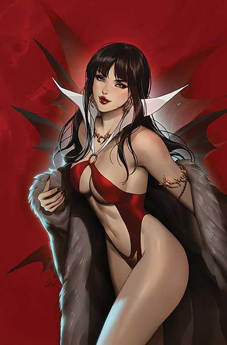 VAMPIRELLA ARMAGEDDON (2025) #1 CVR P INC 1:15 LEIRIX LI FOIL VIRGIN VAR