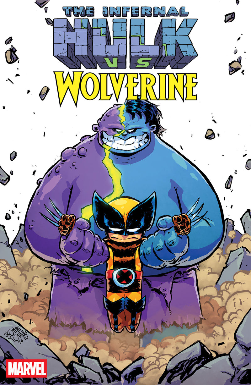 INFERNAL HULK VS WOLVERINE (2026) #1 (ONE SHOT) SKOTTIE YOUNG VAR