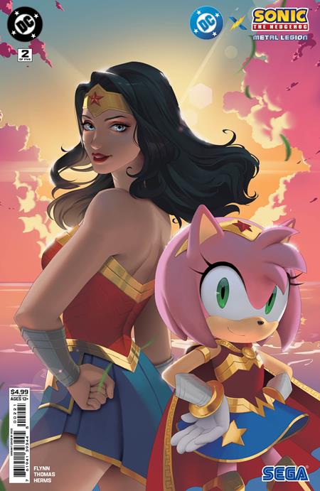 DC X SONIC THE HEDGEHOG THE METAL LEGION (2026) #2 CVR B R1C0 CARD STOCK VAR
