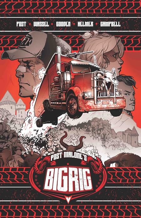 POST MALONES BIG RIG TP VOL 01 DIRECT MARKET EXCLUSIVE VAR