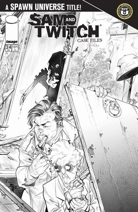 SAM AND TWITCH CASE FILES (2024) #24 CVR B IG GUARA B&W VAR
