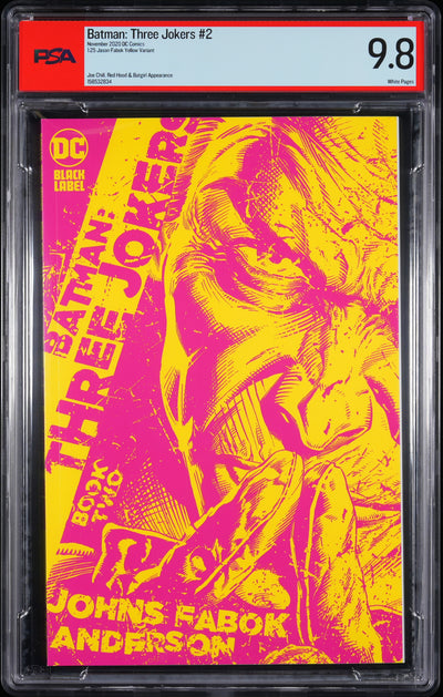 BATMAN: THREE JOKERS (2020) #2 1:25 VARIANT PSA 9.8