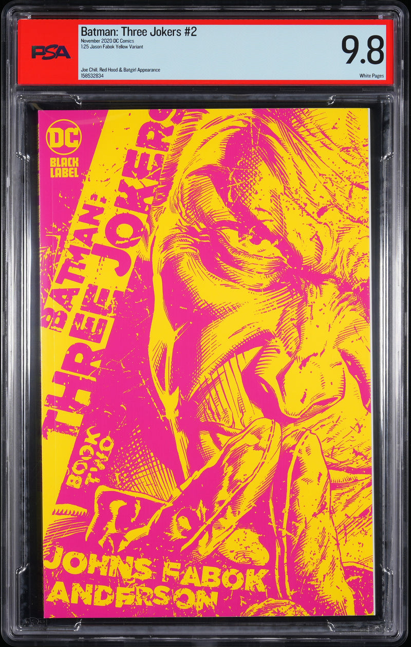 BATMAN: THREE JOKERS (2020) #2 1:25 VARIANT PSA 9.8