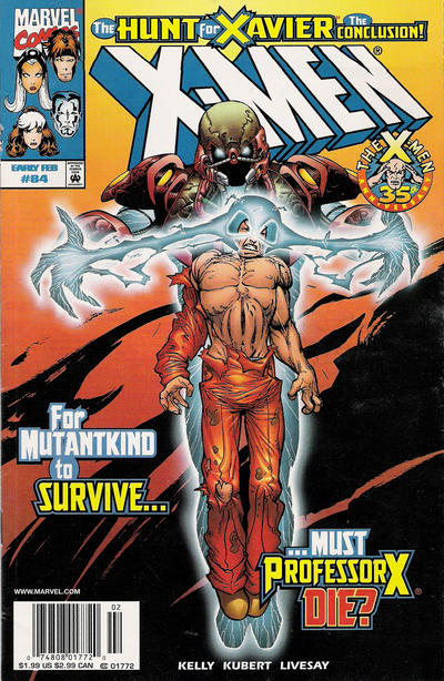 X-MEN (1991) #84 NEWSSTAND EDITION
