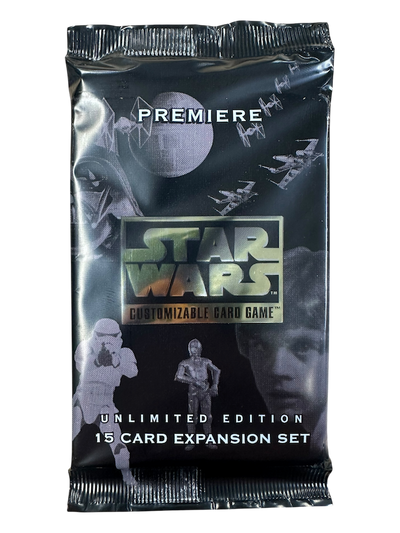 1995 STAR WARS PREMIERE CUSTOMIZABLE CARD GAME BOOSTER PACK (UNLIMITED)
