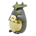 MY NEIGHBOR TOTORO PULL BACK GRAY TOTORO WITH LEAF FIG