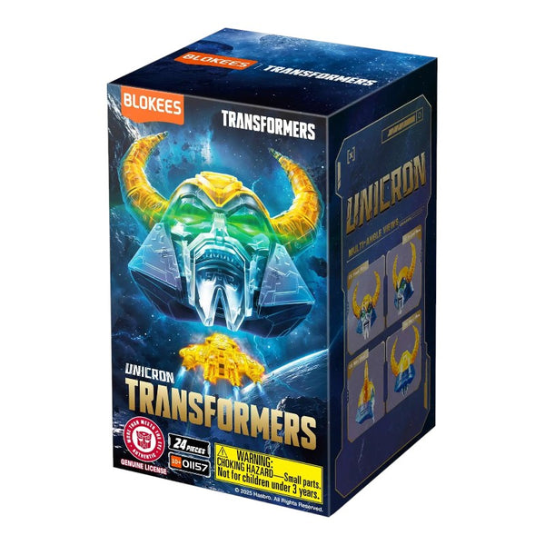 BLOKEES TRANSFORMERS UNICRON TRANSPARENT VERSION