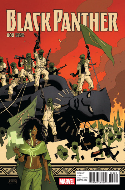 BLACK PANTHER VOL 6 #9 RIVERA CONNECTING E VAR