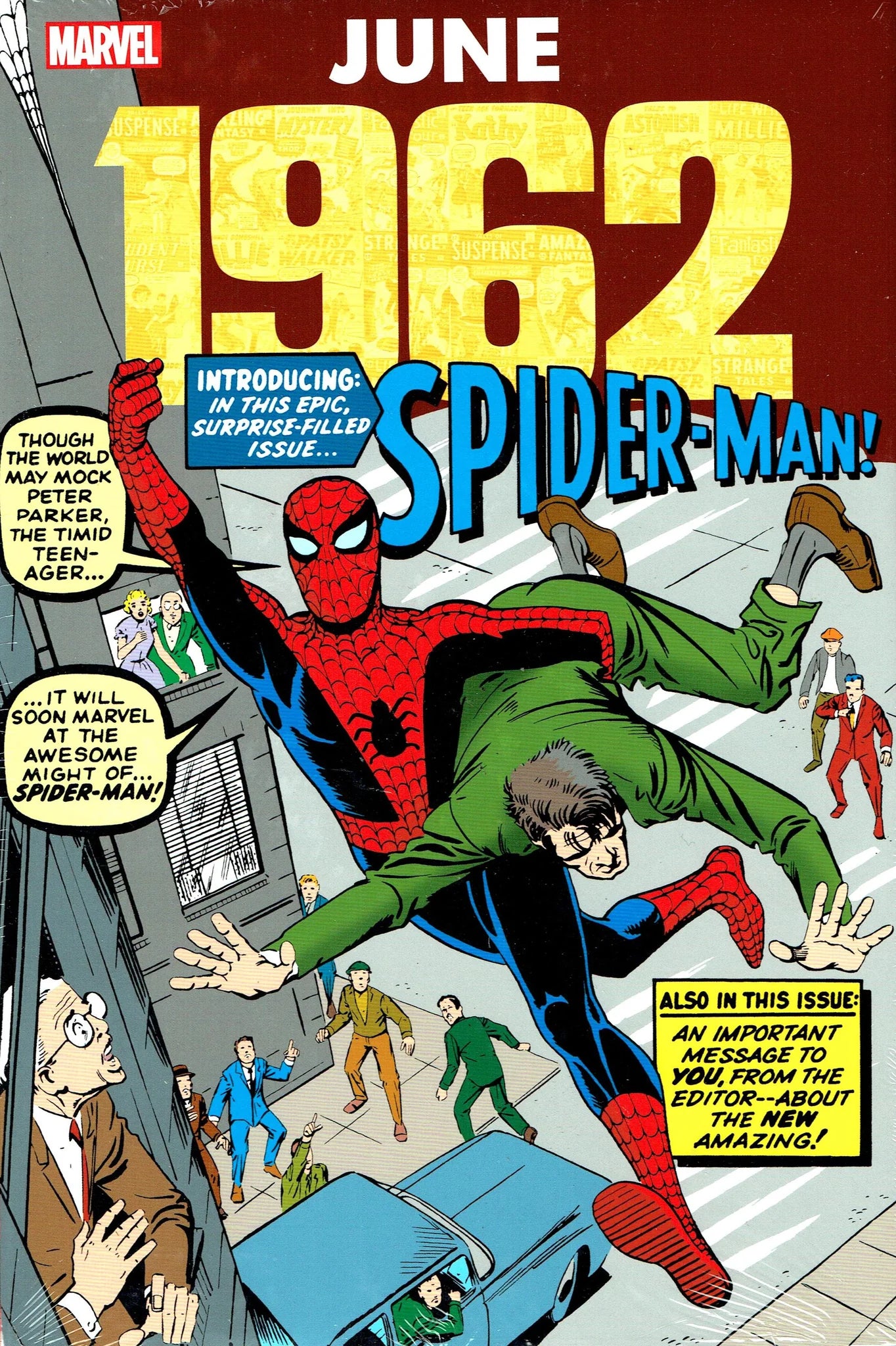 MARVEL JUNE 1962 OMNIBUS HC DITKO DM VAR