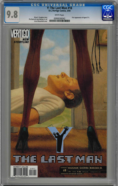 CGC Y: THE LAST MAN (2002) #18 (9.8)