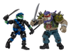 TEENAGE MUTANT NINJA TURTLES X G.I JOE SNAKE EYES LEO VS RIPPER BEBOP 2 PACK AF