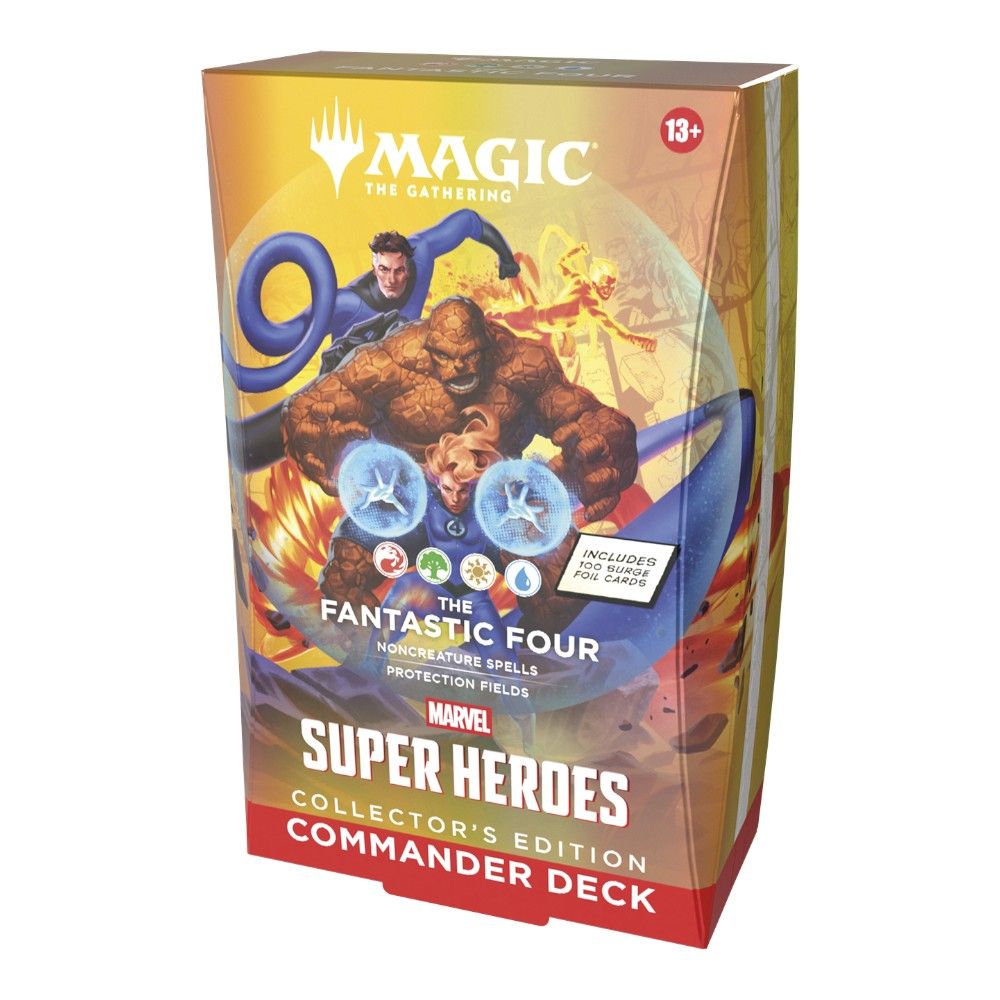 MAGIC: THE GATHERING MARVEL SUPERHEROES THE FANTASTIC FOUR COLLECTOR COMMANDER DECK