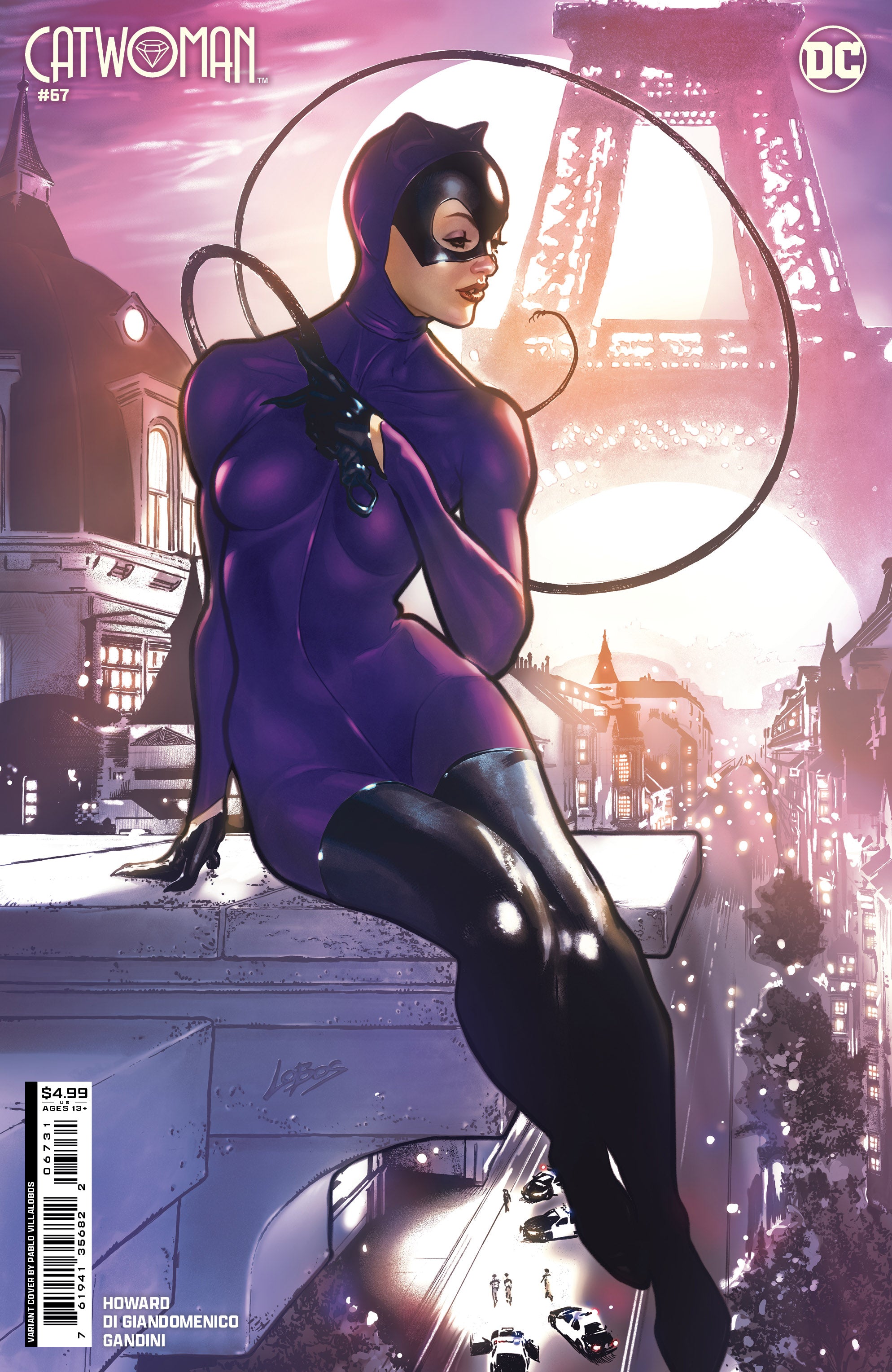 CATWOMAN (2018) #67 CVR C PABLO VILLALOBOS CARD STOCK VAR