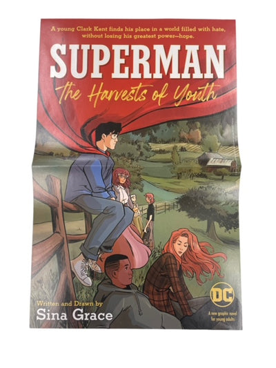 SUPERMAN THE HARVESTS OF YOUTH TP FOLDED PROMO POSTER
