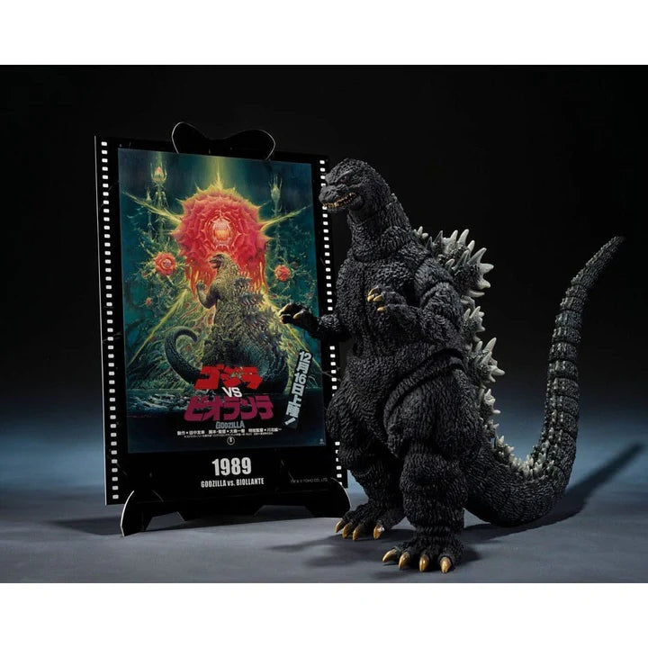 S.H.MONSTERARTS GODZILLA 1989 GODZILLA VS BIOLLANTE MOVIE GRAPHIC FIGURE AF