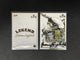 2001 SELECT NRL IMPACT LEGEND GRAEME LANDLANDS #LSC1 009/100 SIGNED AUTOGRAPH WITH REDEMPTION CARD