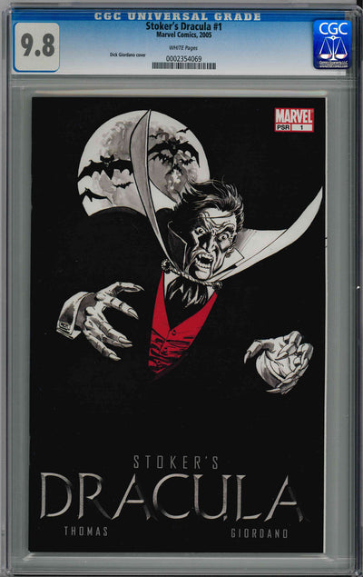 CGC STOKER'S DRACULA (2005) #1-#4 SET (9.8)