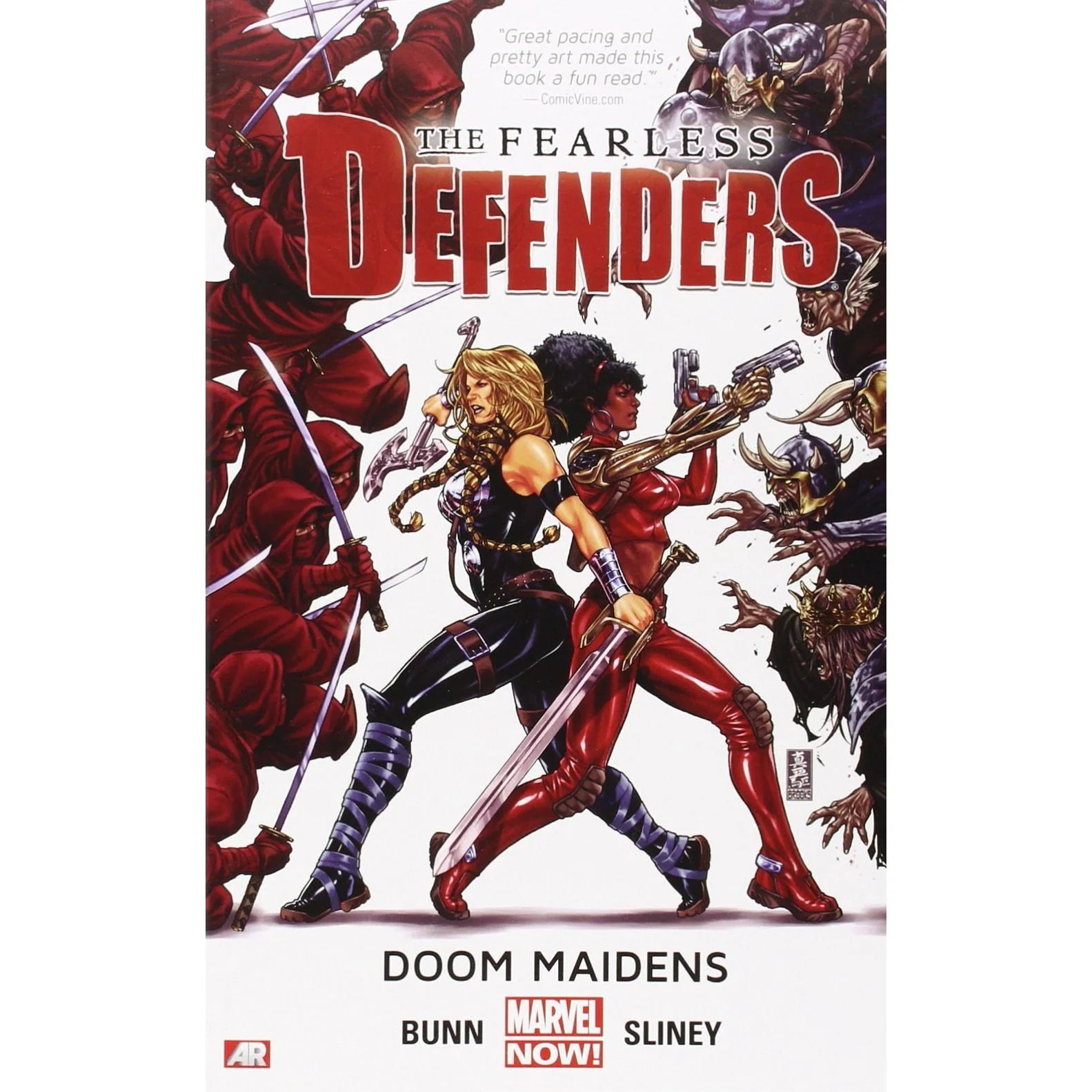 FEARLESS DEFENDERS TP VOL 01 DOOM MAIDENS NOW