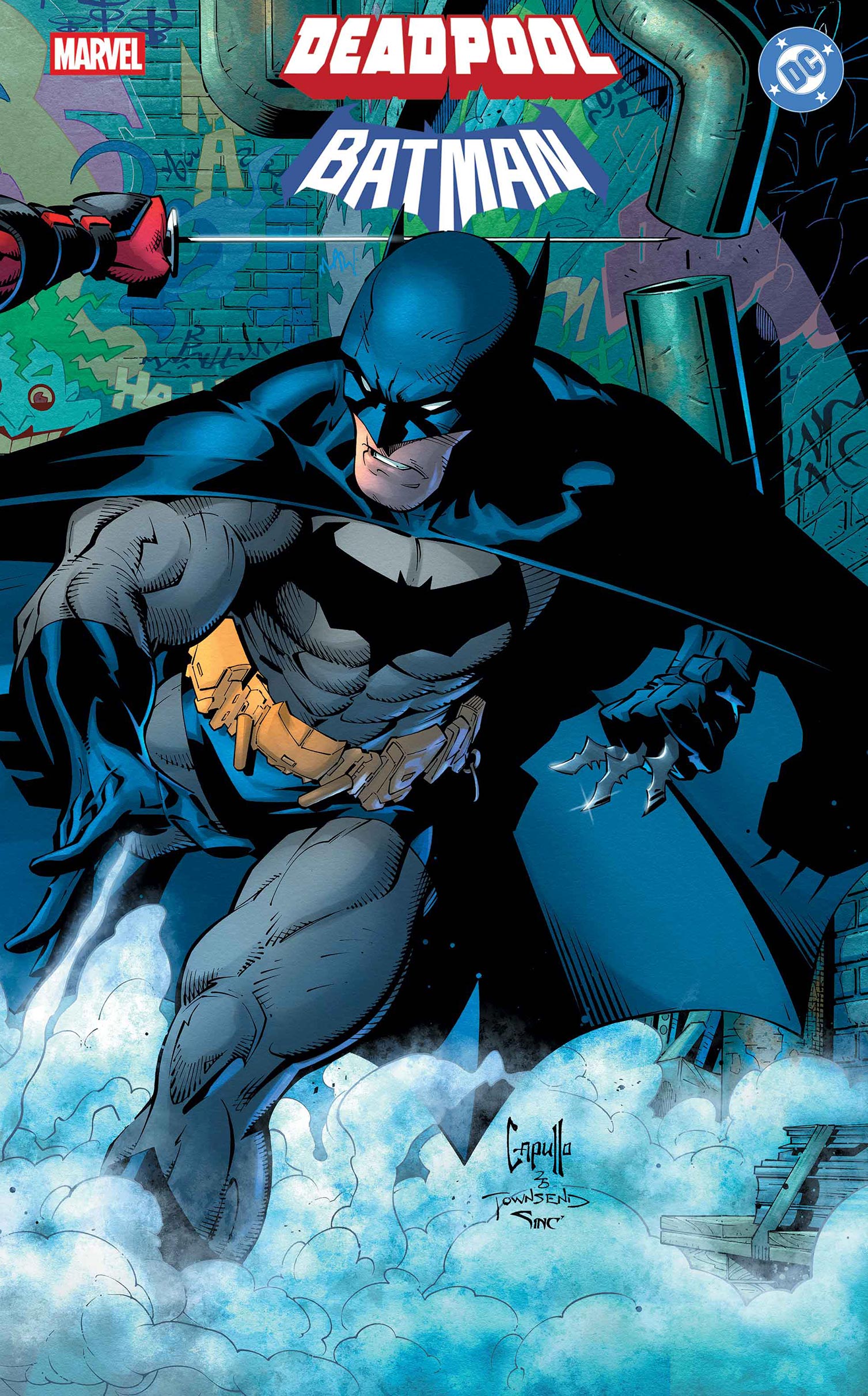DEADPOOL BATMAN (2025) #1 GREG CAPULLO WRAP VAR