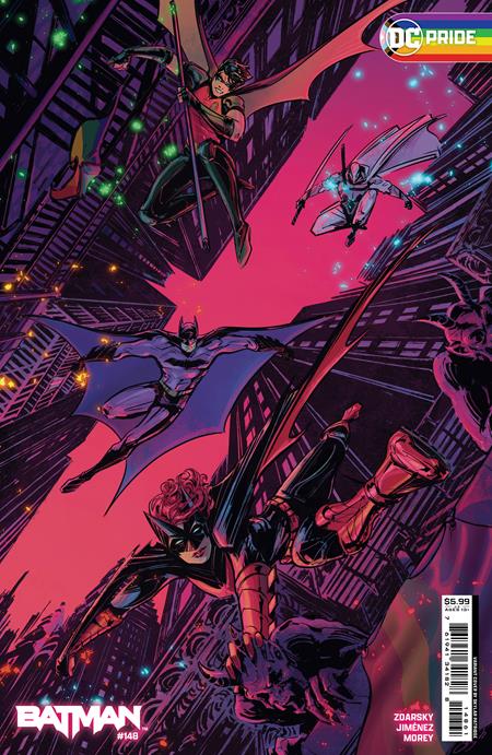 BATMAN (2016) #148 CVR D SKYLAR PATRIDGE DC PRIDE 2024 CARD STOCK VAR