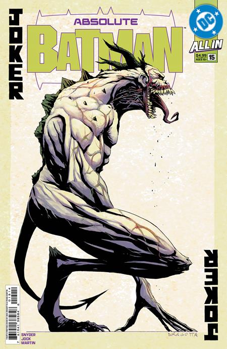 ABSOLUTE BATMAN (2024) #15 FOURTH PRINTING CVR A NICK DRAGOTTA VAR