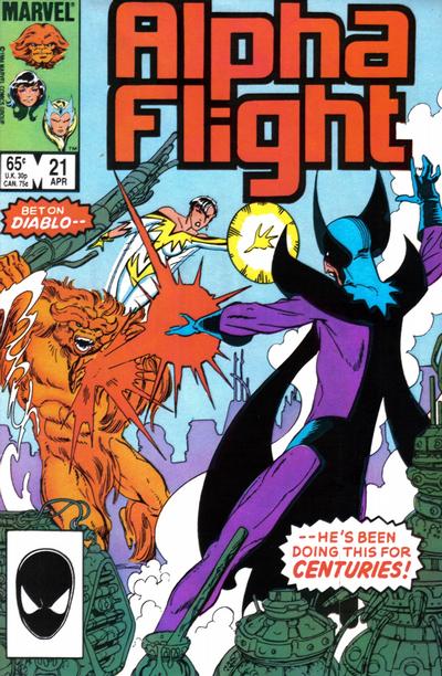 ALPHA FLIGHT (1983) #21