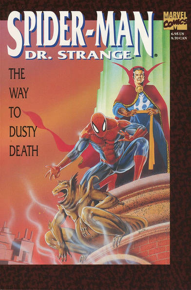 SPIDER-MAN DR STRANGE THE WAY TO DUSTY DEATH (1992) #1 (ONE SHOT) (VF)