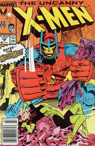 UNCANNY X-MEN (1963) #246 NEWSSTAND EDITION (FN)