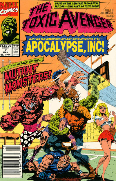 TOXIC AVENGER (1991) #2 NEWSSTAND EDITION (VF/NM)