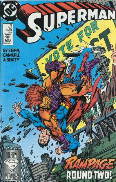SUPERMAN (1987) #24