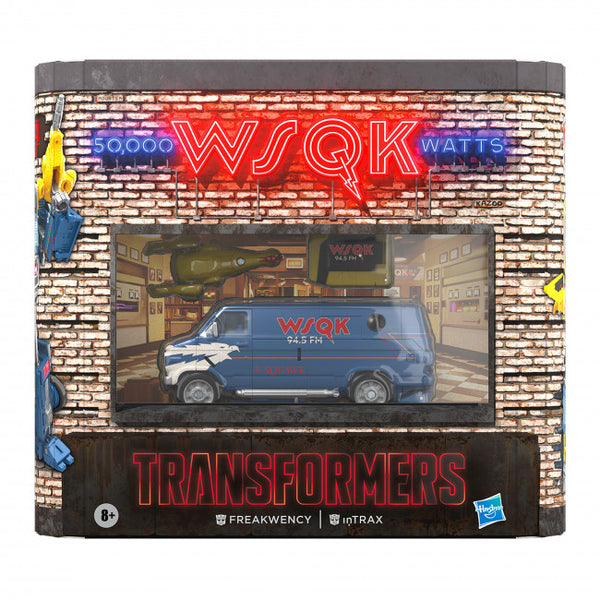 TRANSFORMERS STRANGER THINGS FREAKWENCY AND 8-TRAX AF