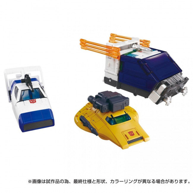 TRANSFORMERS TAKARA TOMY DRAMATIC CAPTURE SERIES CYBERTRON CHASE 3 FIGURE SET AF