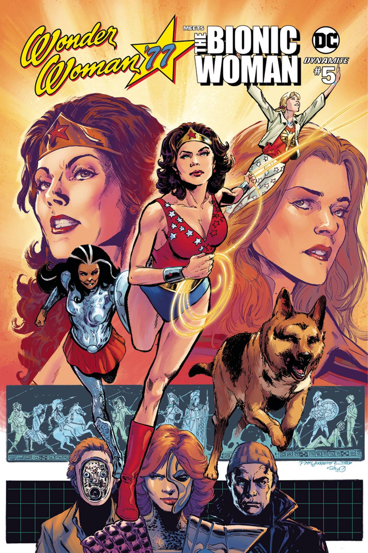 WONDER WOMAN 77 BIONIC WOMAN #5 CVR B JIMENEZ