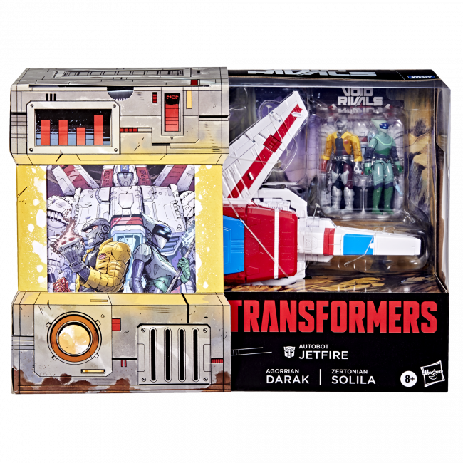 TRANSFORMERS VOID RIVALS AUTOBOT JETFIRE ZERTONIAN SOLILA AGGORIAN DARAK AF