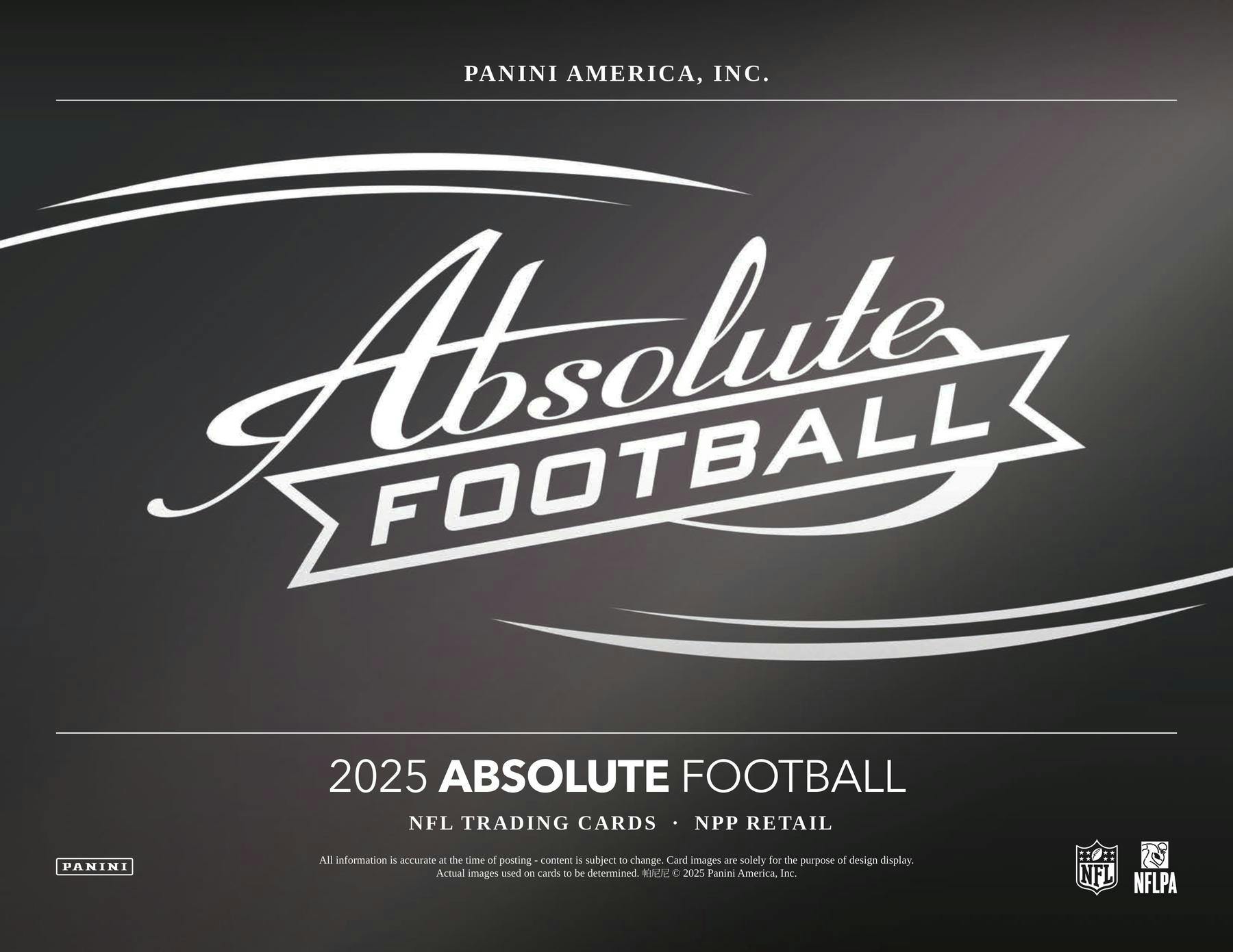 2025 PANINI ABSOLUTE FOOTBALL NFL RETAIL PACK