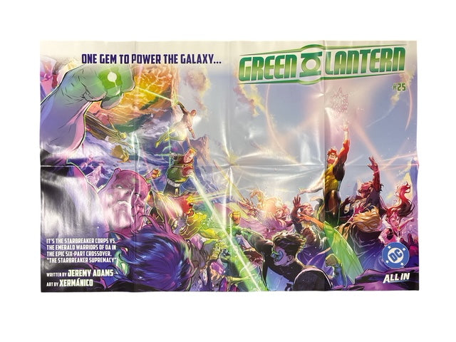 GREEN LANTERN (2023) #25 FOLDED PROMO POSTER
