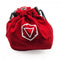 DICE BAG VELVET RED