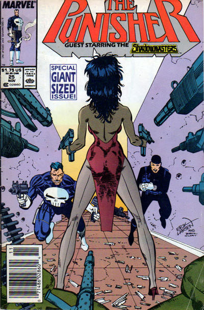 PUNISHER (1987) #25 NEWSSTAND EDITION