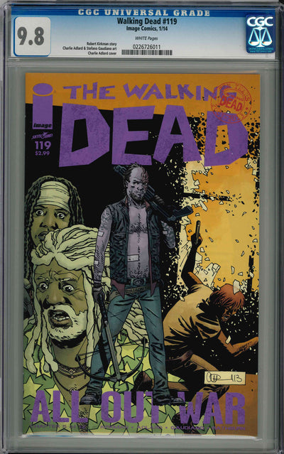 CGC WALKING DEAD (2003) #119 (9.8)