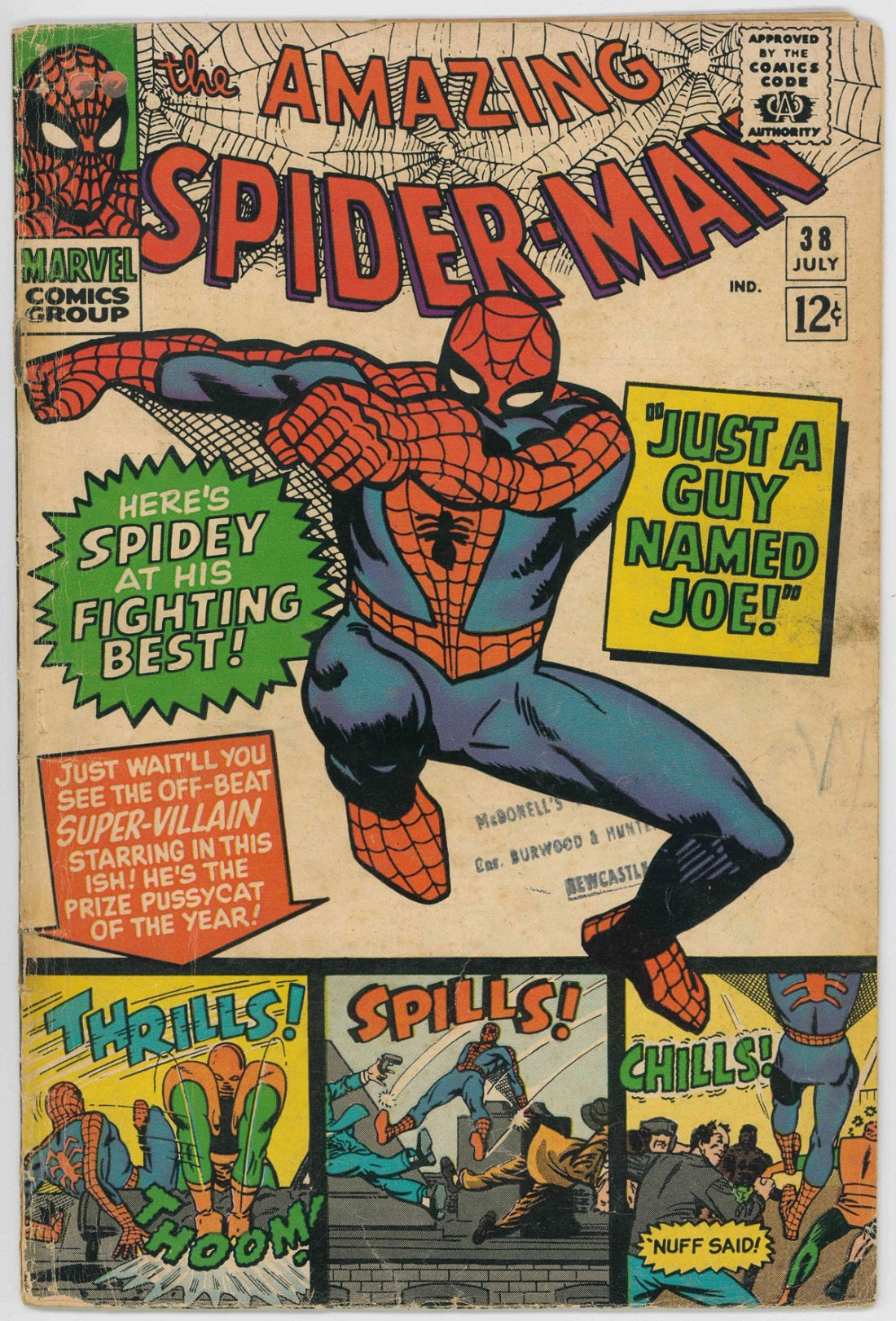 AMAZING SPIDER-MAN (1963) #38 (GD/VG)