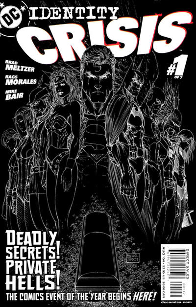 IDENTITY CRISIS (2004) #1 SECOND PRINTING